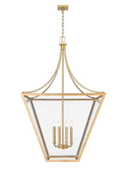 Montalcino 8 Light Chandelier Rubbed Brass