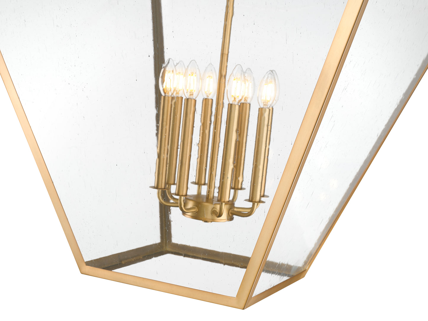 Montalcino 8 Light Chandelier Rubbed Brass