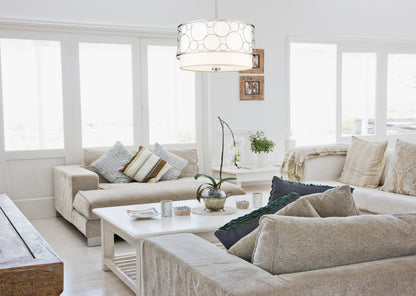 Kendall 4 Light Chandelier Brushed Nickel