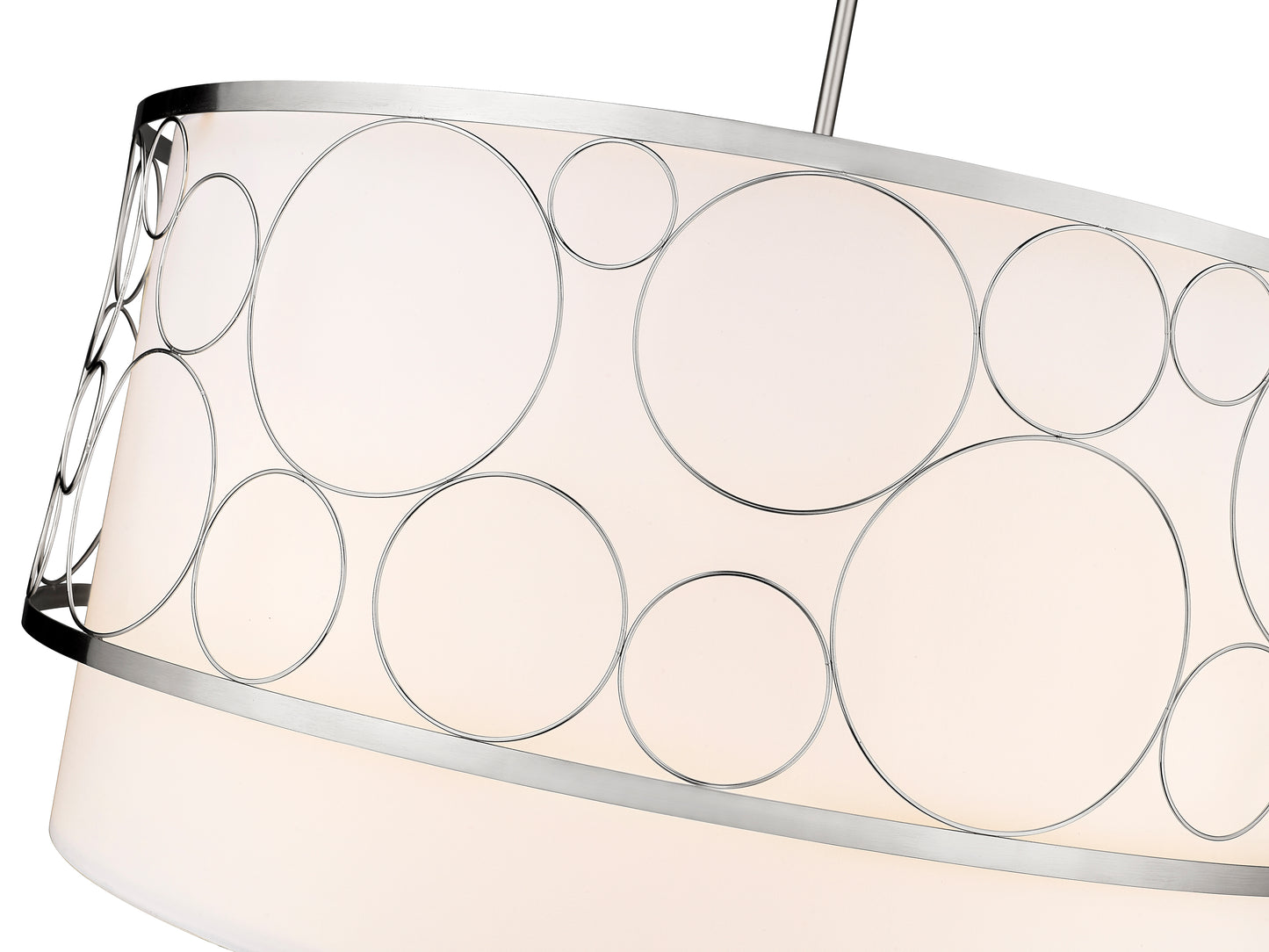 Kendall 5 Light Chandelier Brushed Nickel