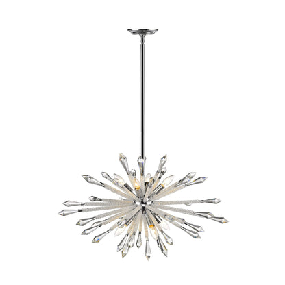 Soleia 8 Light Chandelier Chrome
