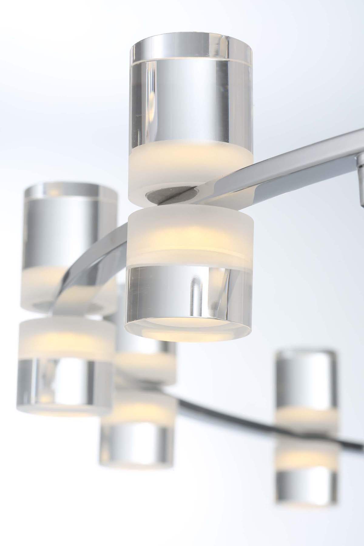 Netto 12-Light 33" Integrated LED Chandelier