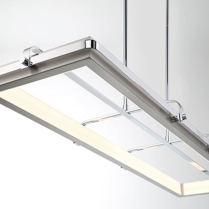 Annilo 48" Integrated LED Linear Chandelier