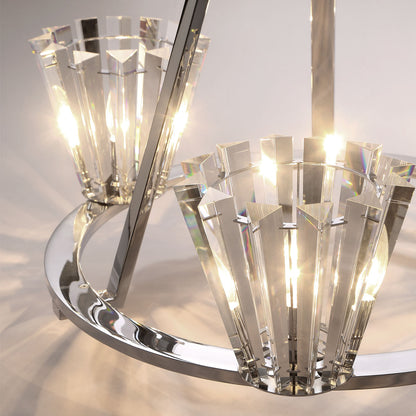 Ricca 3-Light 29" Pendant Chandelier