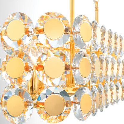 Perrene 8-Light 40" Linear Chandelier
