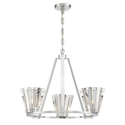 Ricca 3-Light 29" Pendant Chandelier