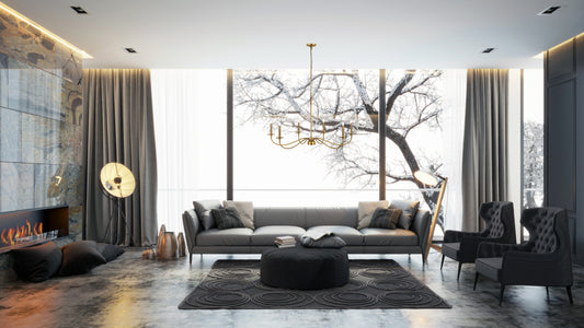 Arrington 6 Light Chandelier Rubbed Brass