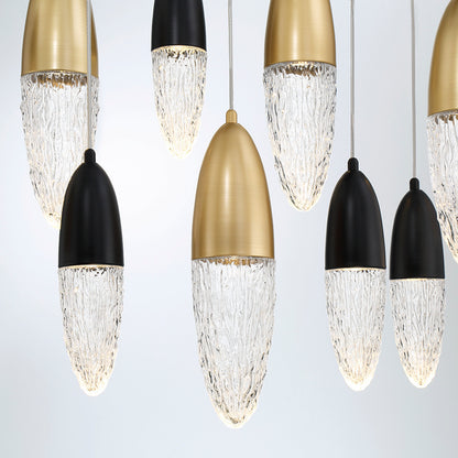 Ecrou 12-Light 44" Linear Chandelier