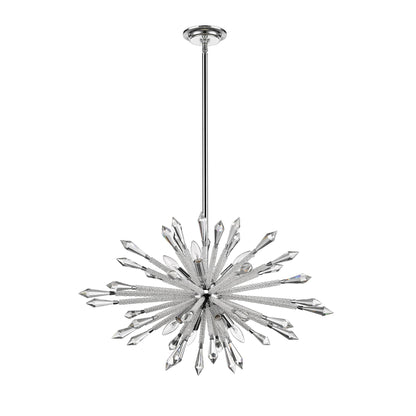 Soleia 8 Light Chandelier Chrome