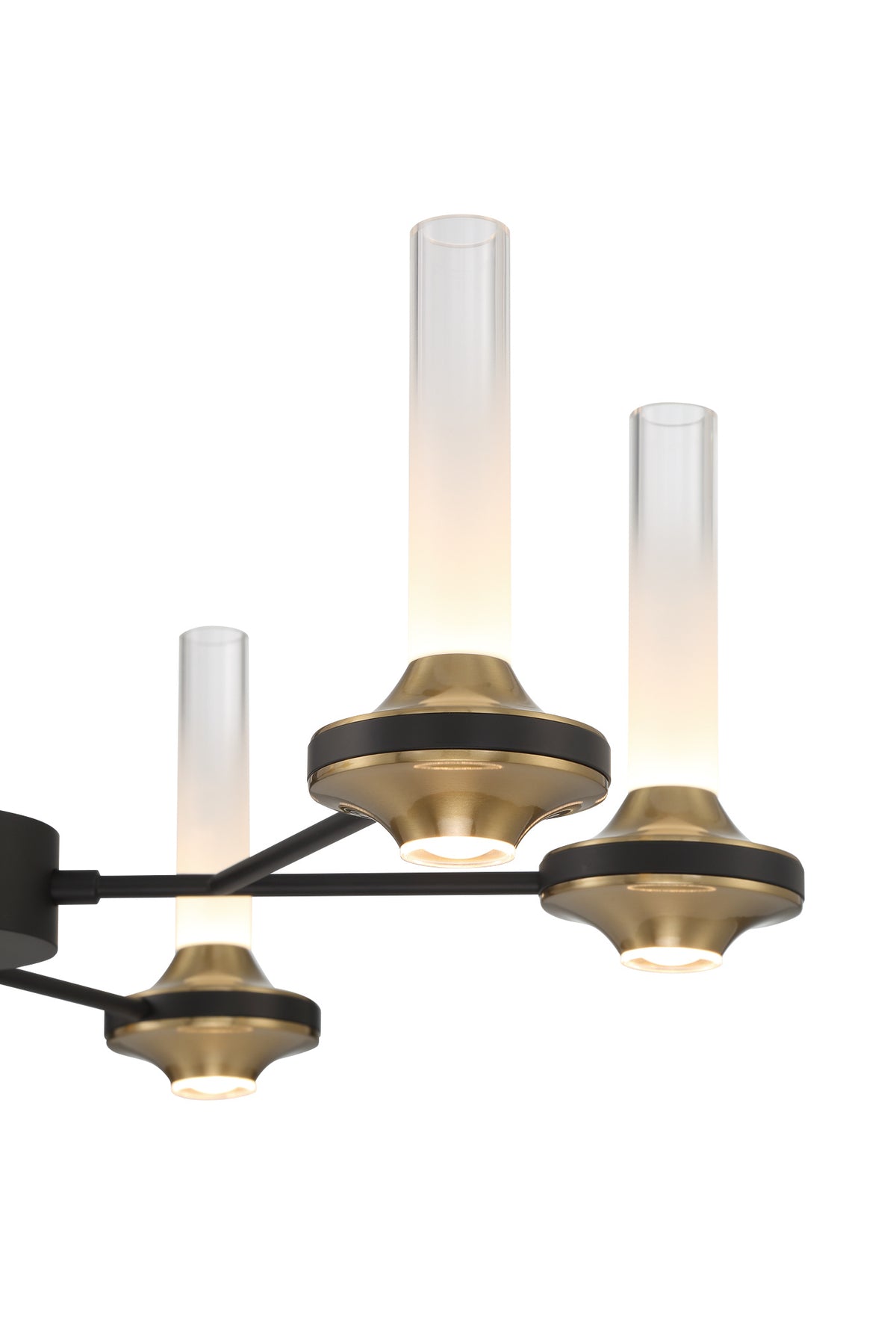 Torcia 6-Light 24" Integrated LED Pendant Chandelier