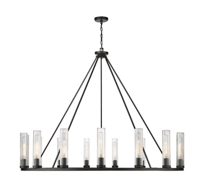 Beau 15 Light Chandelier Bronze