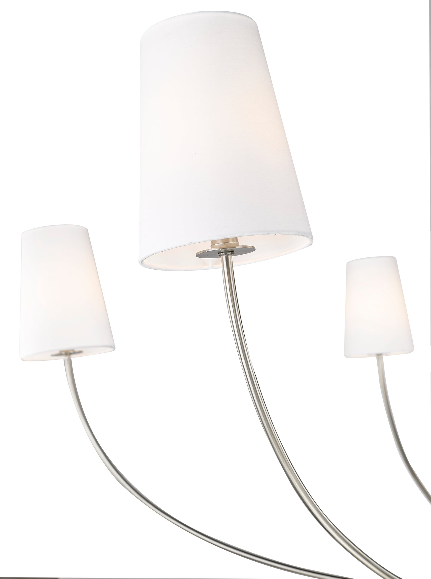 Shannon 6 Light Chandelier Brushed Nickel