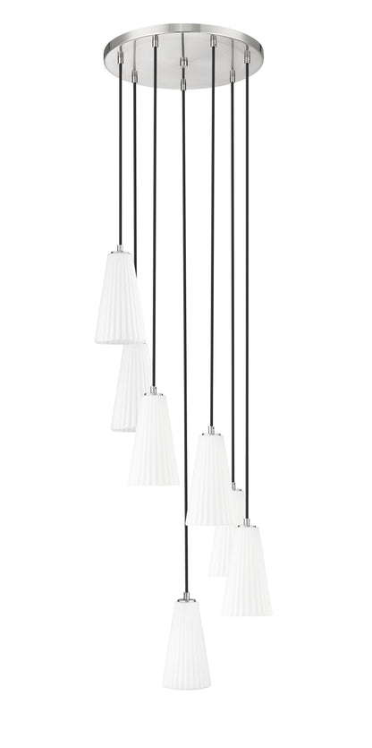 Farrell 7 Light Chandelier Brushed Nickel