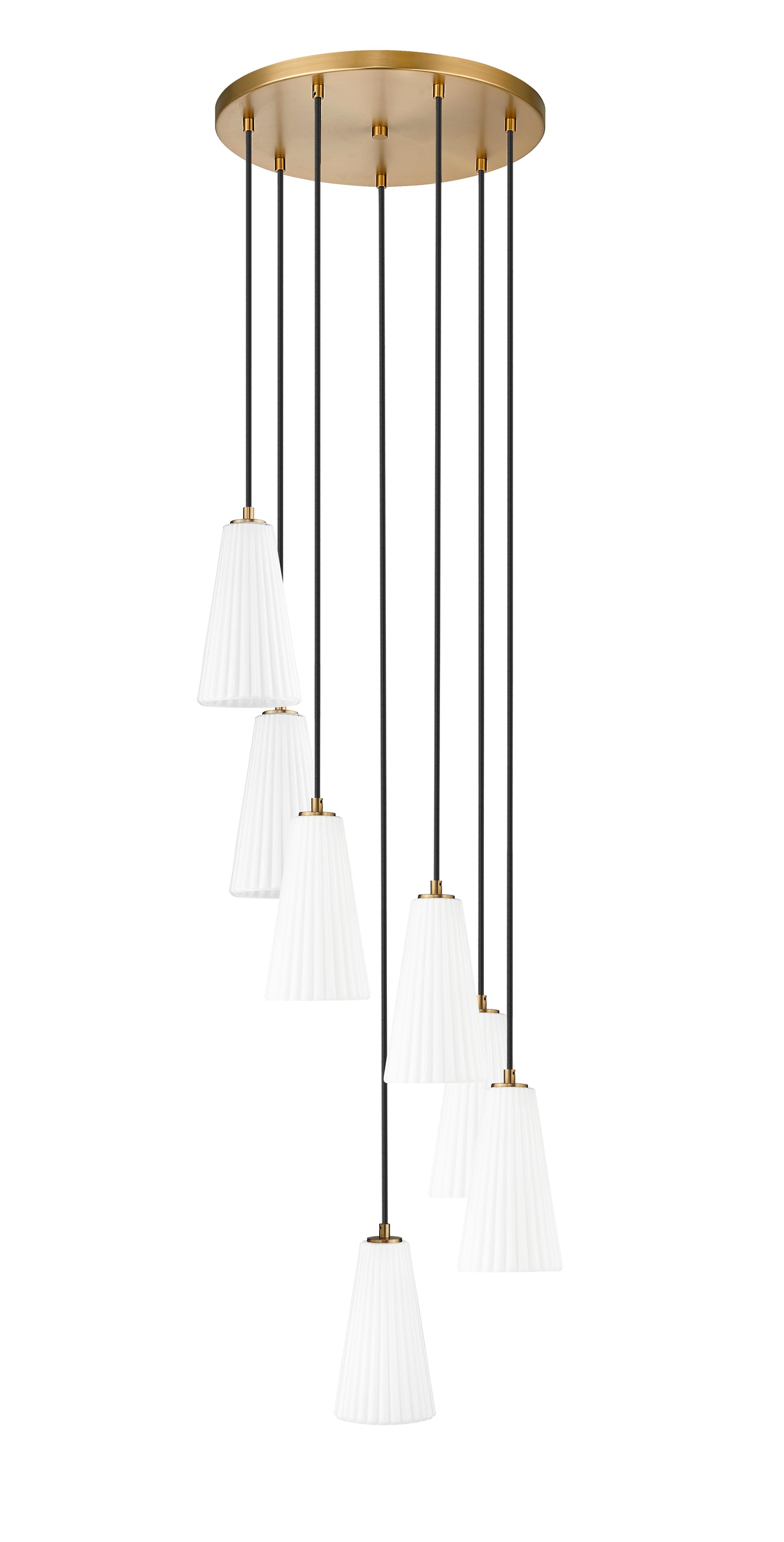 Farrell 7 Light Chandelier Modern Gold