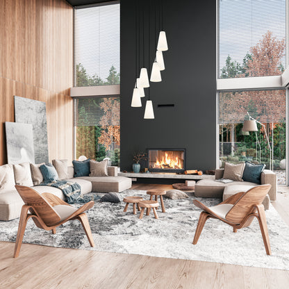 Farrell 7 Light Chandelier Modern Gold