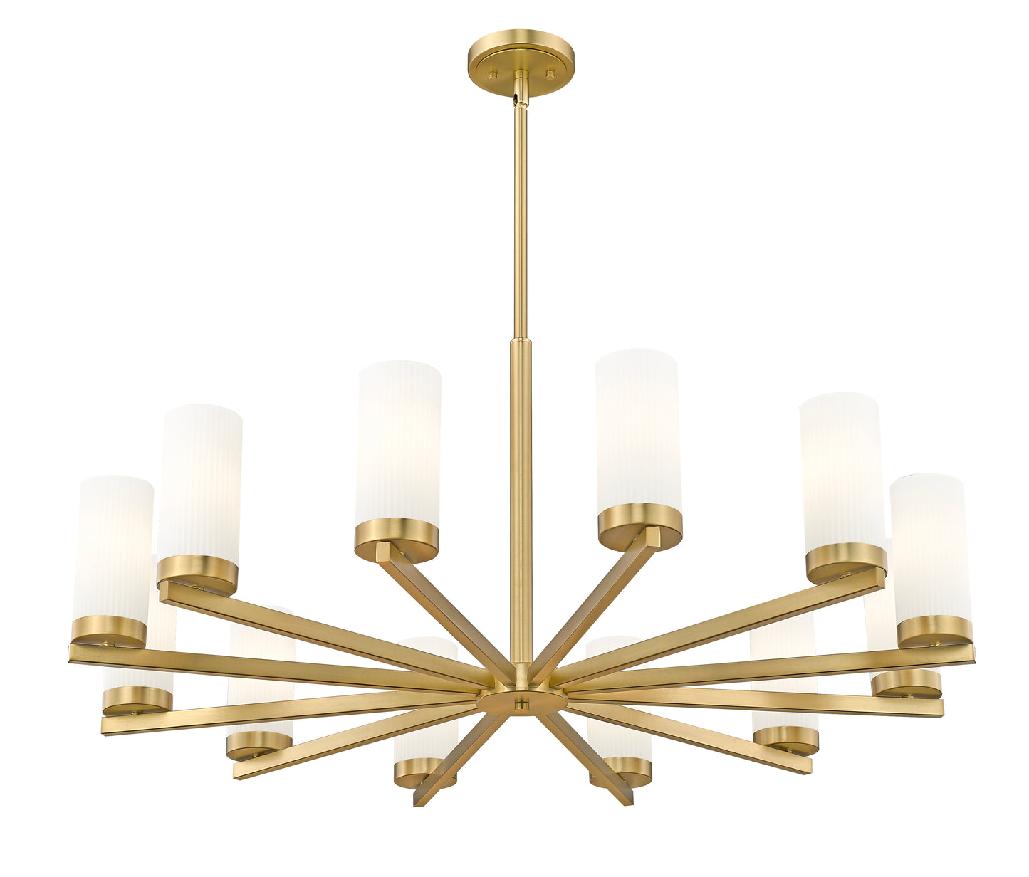 Danica 12 Light Chandelier Modern Gold
