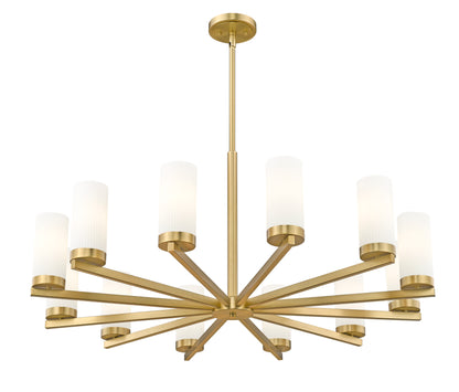 Danica 12 Light Chandelier Modern Gold