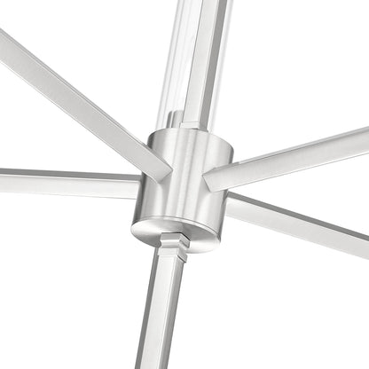 Esme 5 Light Chandelier Brushed Nickel