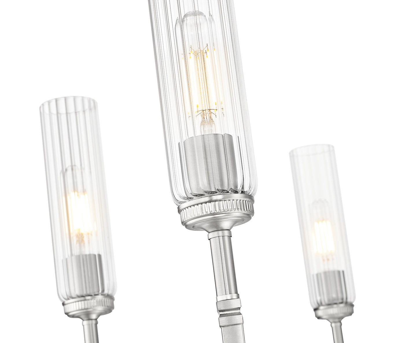 Esme 6 Light Chandelier Brushed Nickel