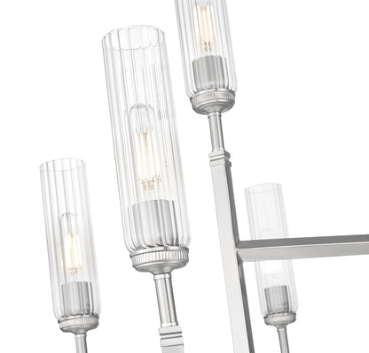 Esme 9 Light Chandelier Brushed Nickel