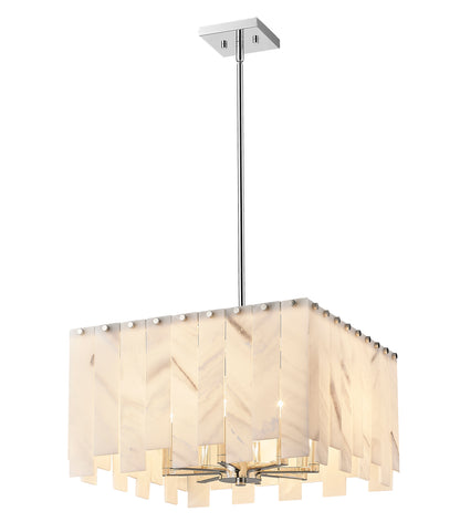 Viviana 8 Light Chandelier Polished Nickel