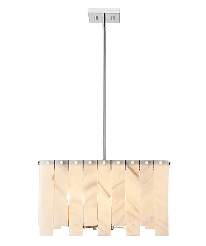Viviana 8 Light Chandelier Polished Nickel