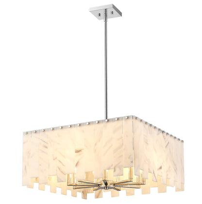 Viviana 8 Light Chandelier Polished Nickel