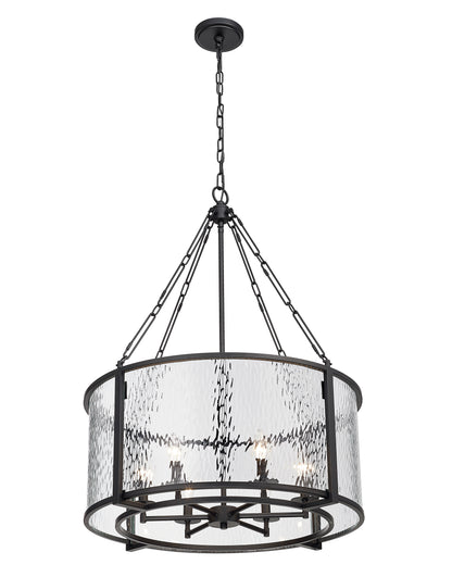 Barrington 6 Light Chandelier Matte Black