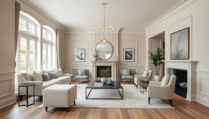 Allistair 5 Light Chandelier Modern Gold