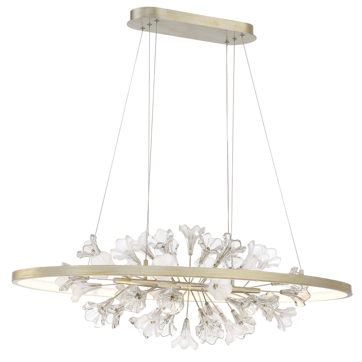 Clayton 43" Integrated LED Chandelier