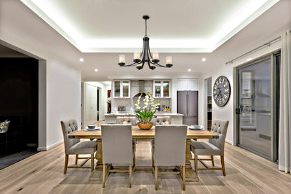 Willow 6 Light Chandelier Matte Black
