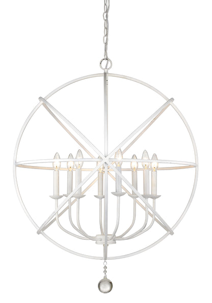 Tull 8 Light Chandelier Matte White