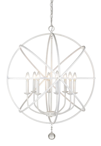 Tull 8 Light Chandelier Matte White