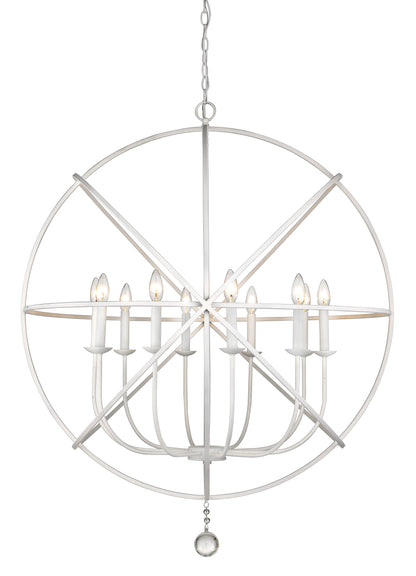 Tull 10 Light Chandelier Matte White