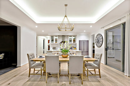 Barclay 8 Light Chandelier Olde Brass