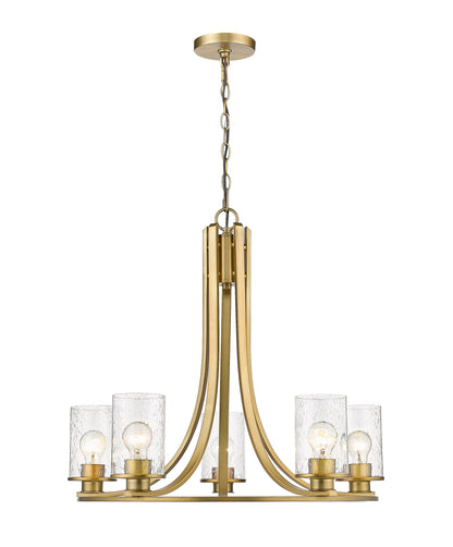 Beckett 5 Light Chandelier Olde Brass