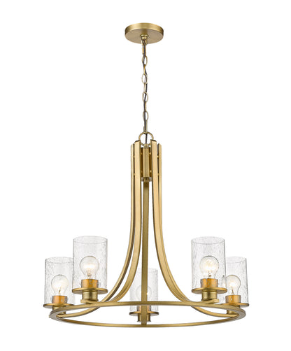 Beckett 5 Light Chandelier Olde Brass