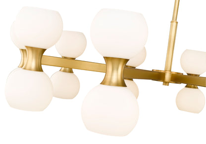 Artemis 20 Light Chandelier Modern Gold