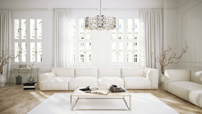 Dealey 8 Light Chandelier Chrome