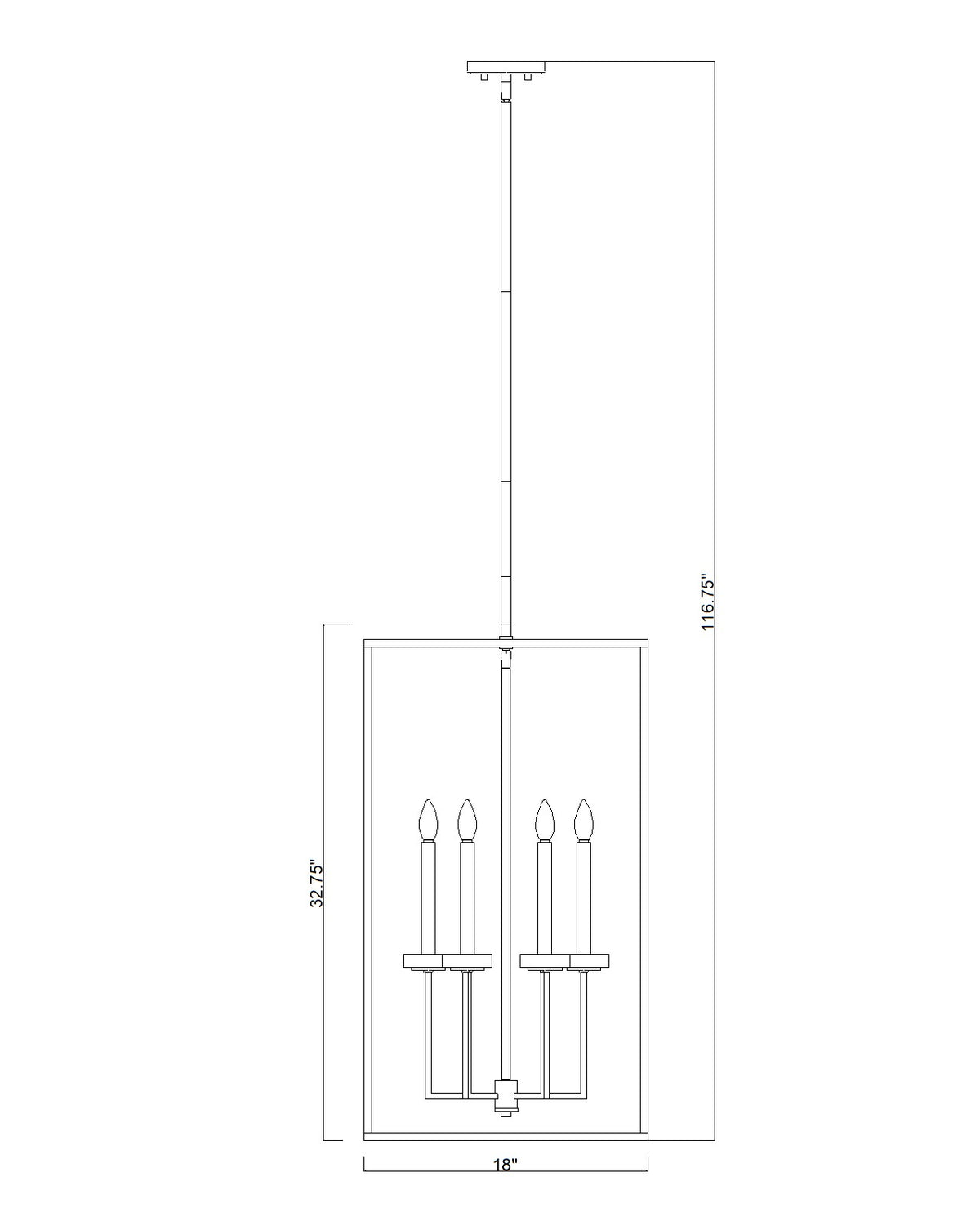 Gaultier 6 Light Chandelier Modern Gold