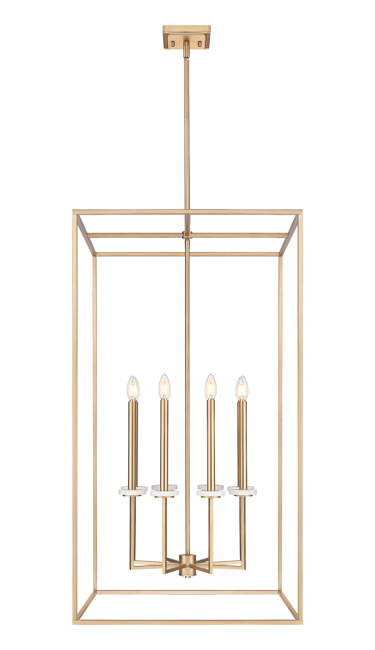 Gaultier 8 Light Chandelier Modern Gold