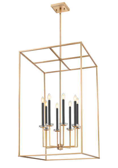 Gaultier 8 Light Chandelier Modern Gold