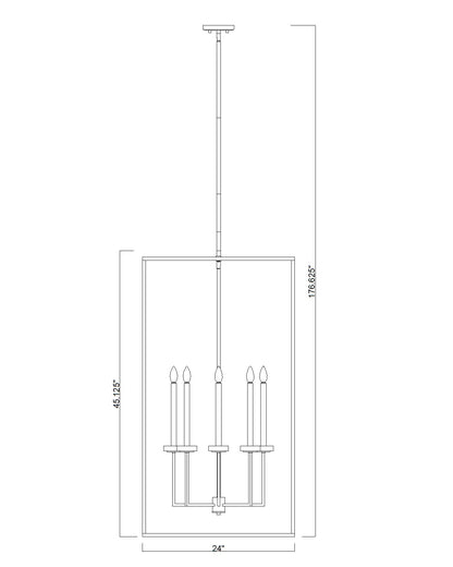 Gaultier 8 Light Chandelier Modern Gold