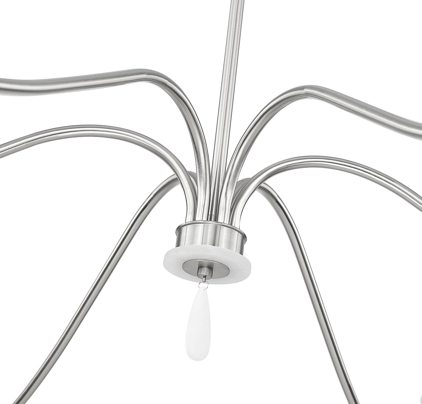 Toussant 6 Light Chandelier 
 Brushed Nickel