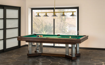 Casa 5 Light Linear Chandelier Foundry Brass