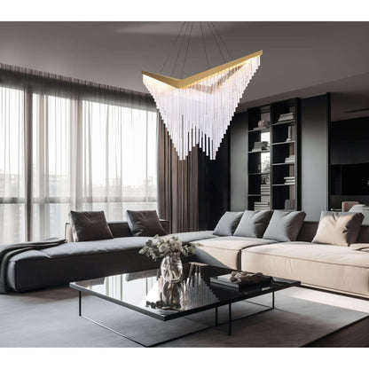 Vivien 60" Integrated LED Grand Chandelier