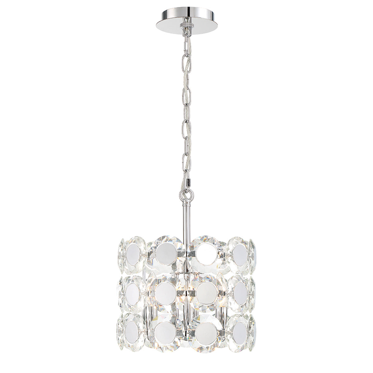 Perrene 3-Light 14" Pendant Chandelier