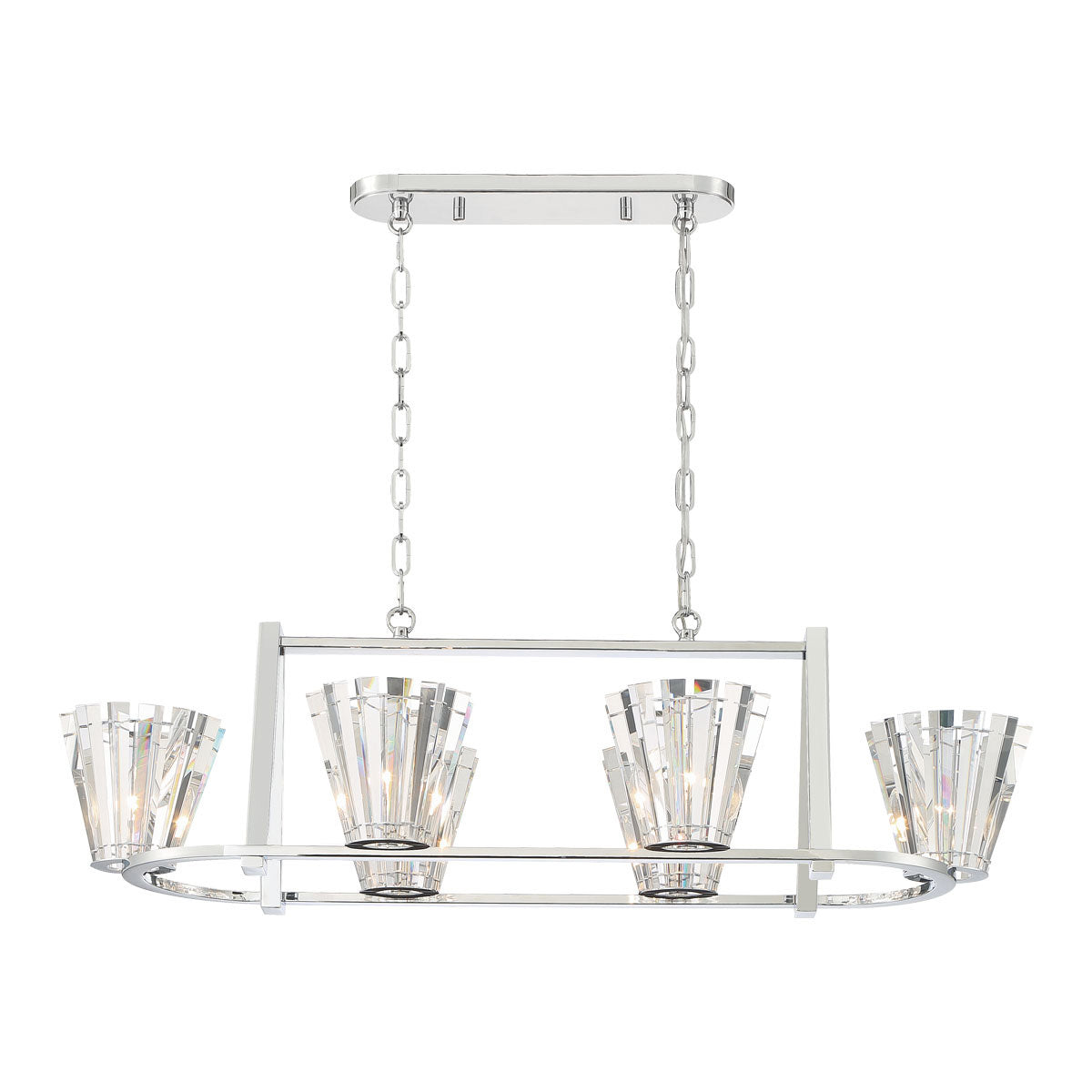 Ricca 6-Light 45" Chandelier