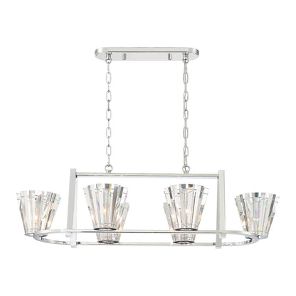 Ricca 6-Light 45" Chandelier