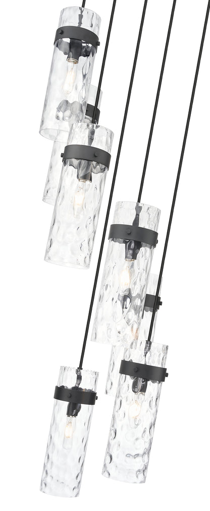 Fontaine 7 Light Chandelier Matte Black